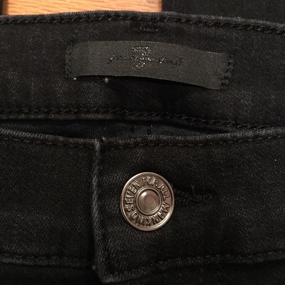 7 for all mankind Dojo black tailorless Jeans - Picture 10 of 16